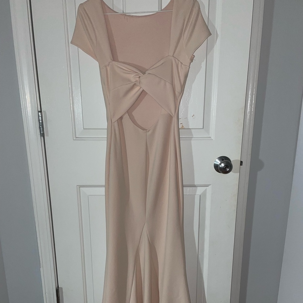 Light Pink bodycon dress